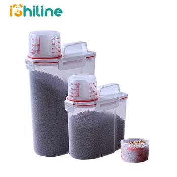 Dog Food Box Sealed Storage Bucket Cat Food Box Moisture-proof Rice Barrel Miscellaneous Grain Pet Food Barrel Measuring Cup
Dog Food Box Sealed Storage Bucket Cat Food Box Moisture-proof Rice Barrel Miscellaneous Grain Pet Food Barrel Measuring Cup