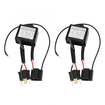 

2Pcs LED Negative Converter Polar Inverter Negative Switch Harness Adaptor Reversed Polarity for H4 Accessoire Voiture New