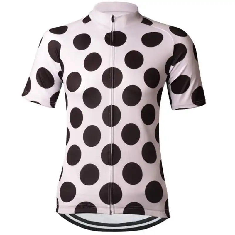 polka dot bike jersey