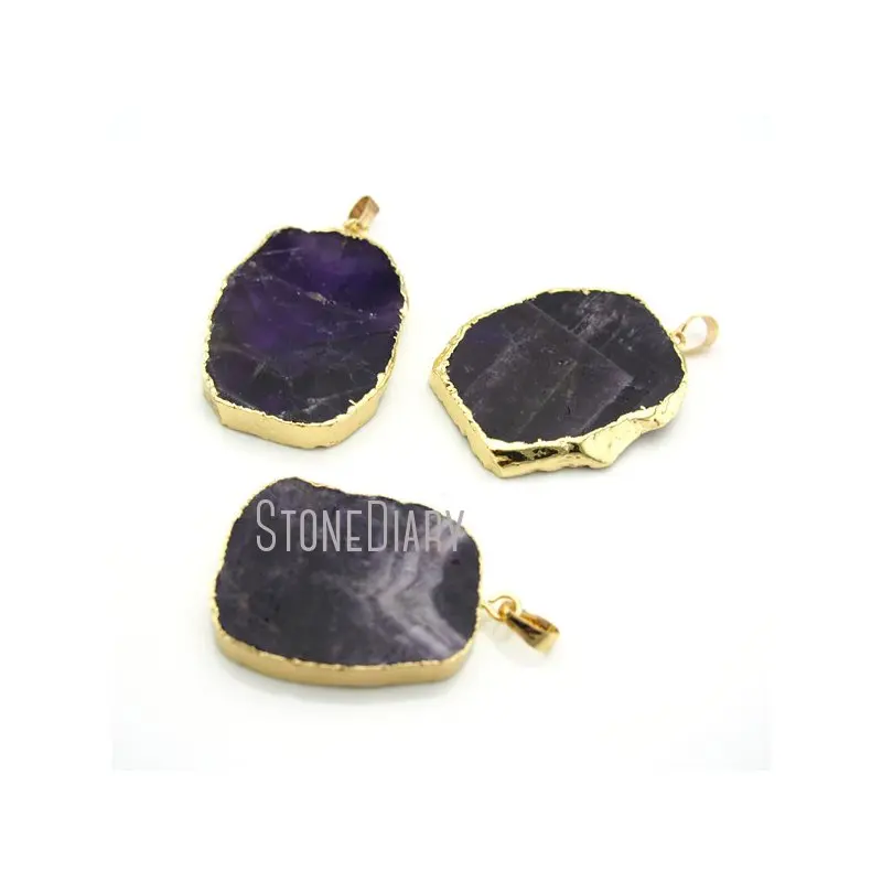 PM13807 Copper Jewelry Natural Amethyst Crystals Healing Stones Free Form Gold Plated Pendant Boho Bohemian Gift
PM13807 Copper Jewelry Natural Amethyst Crystals Healing Stones Free Form Gold Plated Pendant Boho Bohemian Gift