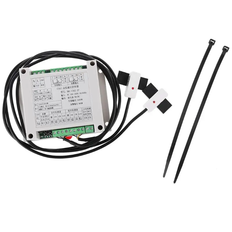 High Low Auto Water Liquid Level Controller Non-Contact Water Pump Level Monitor
High Low Auto Water Liquid Level Controller Non-Contact Water Pump Level Monitor