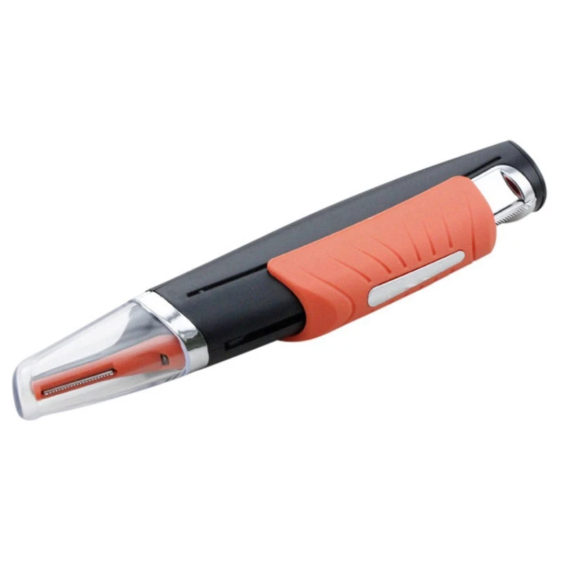Led Light Multi-Functional Nose Hair Trimmer Men Eyebrow Sideburn Ear Hair Removal Haircut Machine With 4 Combs
Led Light Multi-Functional Nose Hair Trimmer Men Eyebrow Sideburn Ear Hair Removal Haircut Machine With 4 Combs
