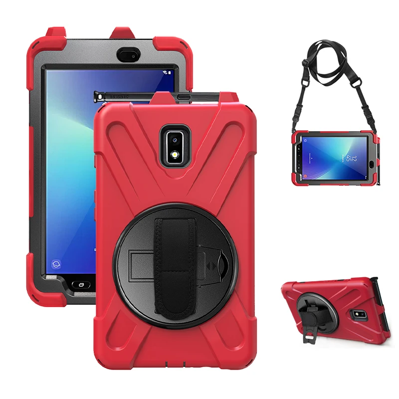 Case For Samsung Tab Active2 8.0 SM-T390 T395 T397 with pen slot Heavy Duty Rugged Cover with Kickstand Hand+Neck Strap
Case For Samsung Tab Active2 8.0 SM-T390 T395 T397 with pen slot Heavy Duty Rugged Cover with Kickstand Hand+Neck Strap