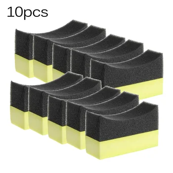 10 pcs Car Tyre Brush Sponge Multi-Purpose PE Tyre Tire Dressing Applicator Curved Foam Brush Sponge Pad professional
10 pcs Car Tyre Brush Sponge Multi-Purpose PE Tyre Tire Dressing Applicator Curved Foam Brush Sponge Pad professional