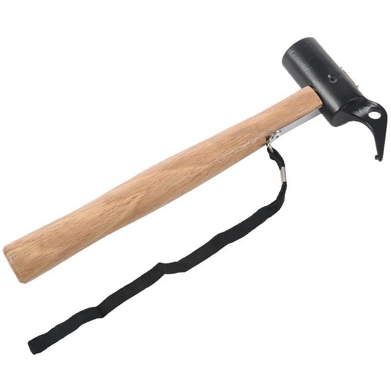 Hammer Wood Handle Steel Hammer Outdoor Tent Peg Carpentry Masonry Building Hammer Nail Stake Extractor Puller
Hammer Wood Handle Steel Hammer Outdoor Tent Peg Carpentry Masonry Building Hammer Nail Stake Extractor Puller