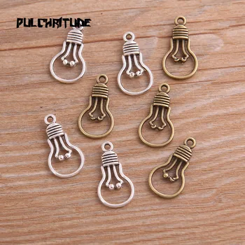 30pcs 11*21mm Two Color Metal Zinc Alloy Small Light Bulb Charms Fit Jewelry Medical Plant Pendant Charms Makings
30pcs 11*21mm Two Color Metal Zinc Alloy Small Light Bulb Charms Fit Jewelry Medical Plant Pendant Charms Makings