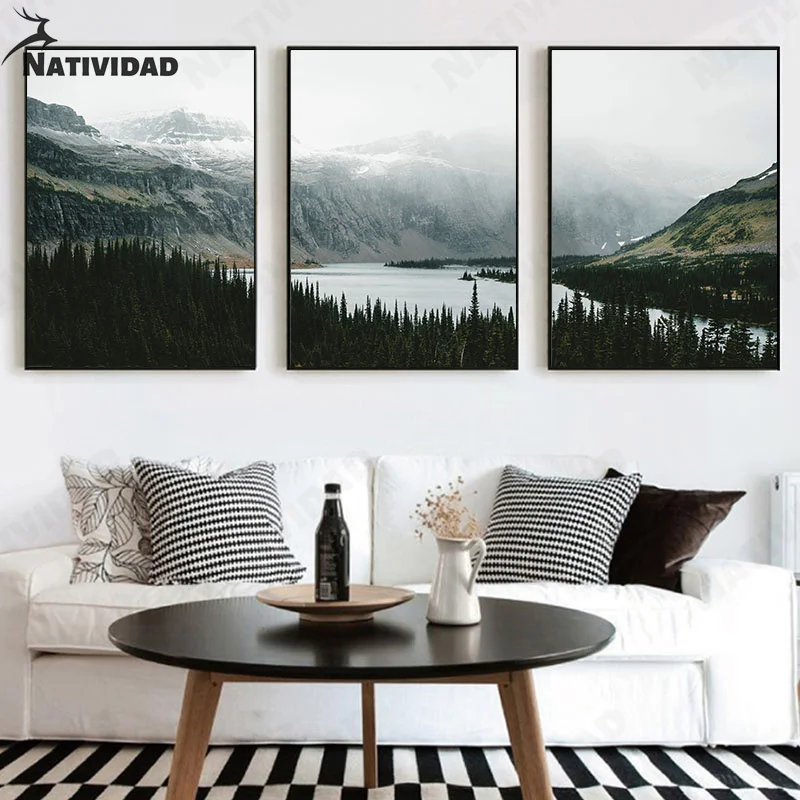 Nordic Forest Landscape Painting Wall Paintings Modern Living Room Bedroom Decoration Canvas Painting Art Landscape Pictures
Nordic Forest Landscape Painting Wall Paintings Modern Living Room Bedroom Decoration Canvas Painting Art Landscape Pictures