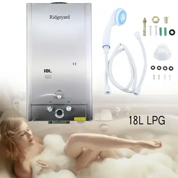 (Ship from EU) 18L LCD Screen LPG Tankless Stainless Propane Instant Hot Water Heater w/ Shower Battery Pulse Ignition
(Ship from EU) 18L LCD Screen LPG Tankless Stainless Propane Instant Hot Water Heater w/ Shower Battery Pulse Ignition