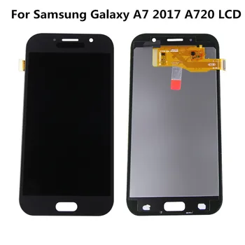 100% Tested LCD For Samsung Galaxy A7 A720 2017 A720F A720M SM-A720F LCD Display Monitor Touch Screen Digitizer Glass Assembly
100% Tested LCD For Samsung Galaxy A7 A720 2017 A720F A720M SM-A720F LCD Display Monitor Touch Screen Digitizer Glass Assembly