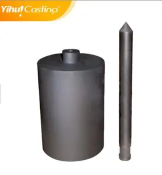 VC400 Yihui graphite crucible and stopper for VC400 casting machine,high pure graphite crucible,casting crucible
VC400 Yihui graphite crucible and stopper for VC400 casting machine,high pure graphite crucible,casting crucible
