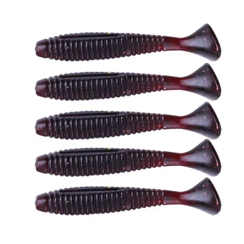 HENGJIA 50pcs Artificial Soft Lure 8cm 5.5g Paddle Tail Worm Swimbaits Soft Plastic Bait Fishing Tackle
HENGJIA 50pcs Artificial Soft Lure 8cm 5.5g Paddle Tail Worm Swimbaits Soft Plastic Bait Fishing Tackle