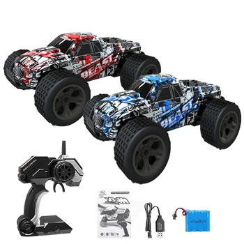 High Speed 1:20 30km/h Remote Control Car Rc Electric Monster Truck Off Road Rc Car Wheel Driver 2wd Drift Field Buggy
High Speed 1:20 30km/h Remote Control Car Rc Electric Monster Truck Off Road Rc Car Wheel Driver 2wd Drift Field Buggy