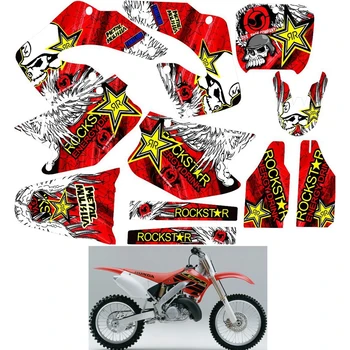 For HONDA CR125 CR250 2000 2001 Graphics Decals Stickers Custom Number Name 3M Full Motorcycle Backgrounds Stickers Accessories
For HONDA CR125 CR250 2000 2001 Graphics Decals Stickers Custom Number Name 3M Full Motorcycle Backgrounds Stickers Accessories