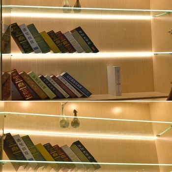 US PLUG Customized Lenght LED Glass Shelf Light 8MM/9MM/10MM/12MM Thick Partition Light Line Light With Plywood Cabinet Light
US PLUG Customized Lenght LED Glass Shelf Light 8MM/9MM/10MM/12MM Thick Partition Light Line Light With Plywood Cabinet Light