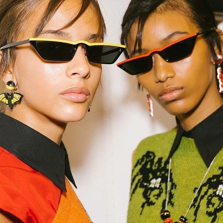 Small Square Frame Sun Glasses For Women Brand Designer Flat Top Cat Eye Eyewear Vintage Retro Personality Lentes De Sol Mujer
Small Square Frame Sun Glasses For Women Brand Designer Flat Top Cat Eye Eyewear Vintage Retro Personality Lentes De Sol Mujer