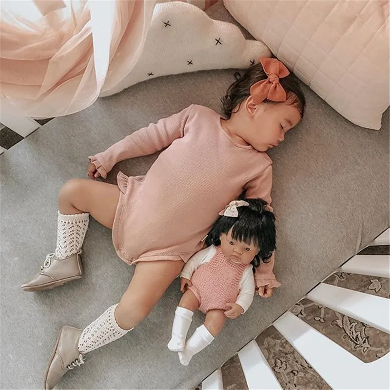 Baby Girl Clothes Spring Autumn Toddler Newborns Romper Sweet Solid Bodysuits Ropa Bebe Vetement Bebe Mamelucos Para Bebe
Baby Girl Clothes Spring Autumn Toddler Newborns Romper Sweet Solid Bodysuits Ropa Bebe Vetement Bebe Mamelucos Para Bebe