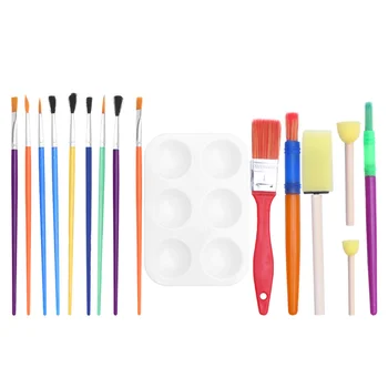 16Pcs Graffiti Painting Tools Set Multifunction Paintbrush Doodle Drawing Brushes for Kids Students DIY(Assorted Color)
16Pcs Graffiti Painting Tools Set Multifunction Paintbrush Doodle Drawing Brushes for Kids Students DIY(Assorted Color)