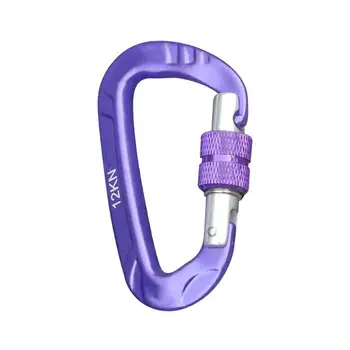 Secure and portable 12KN Carabiner Outdoor Climbing Locking Hook D Keychain Snap Clip Buckle
Secure and portable 12KN Carabiner Outdoor Climbing Locking Hook D Keychain Snap Clip Buckle