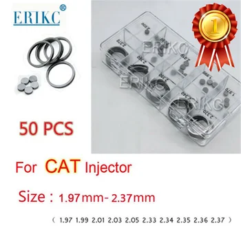 ERIKC E1024016 Diesel Cat Injector Adjusting Shims Common Rail Adjusting Washers Shims Gasket Repair Kits Size: 2.30mm-2.36mm
ERIKC E1024016 Diesel Cat Injector Adjusting Shims Common Rail Adjusting Washers Shims Gasket Repair Kits Size: 2.30mm-2.36mm