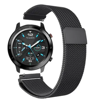 22MM Wrist Straps For Ticwatch GTX Smart Watch Band Milanese Replaceable Metal Bracelets For Ticwatch Pro 2020/2019/E2/S2 Correa
22MM Wrist Straps For Ticwatch GTX Smart Watch Band Milanese Replaceable Metal Bracelets For Ticwatch Pro 2020/2019/E2/S2 Correa
