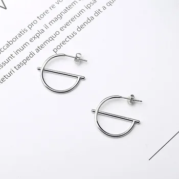 Hot sale 2019 G Letter 925 Sterling Silver Stud Earrings For Women Statement Korean Simple Silver Big Earring Fine Jewelry Gift
Hot sale 2019 G Letter 925 Sterling Silver Stud Earrings For Women Statement Korean Simple Silver Big Earring Fine Jewelry Gift