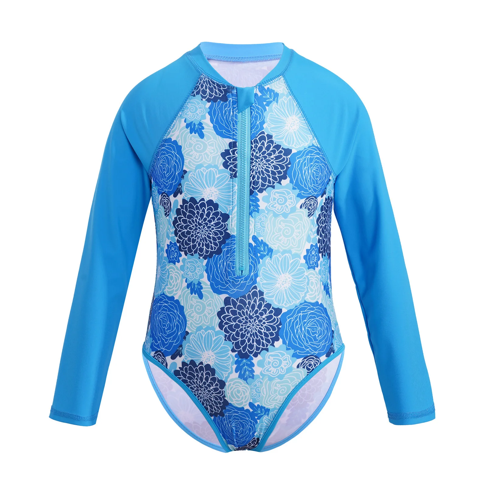 2023 New One-piece Kids Girls Long Sleeves Swimsuit Swimwear Palm Printed Zippered Fashion Children Summer Bikini Bathing Suit
2023 New One-piece Kids Girls Long Sleeves Swimsuit Swimwear Palm Printed Zippered Fashion Children Summer Bikini Bathing Suit