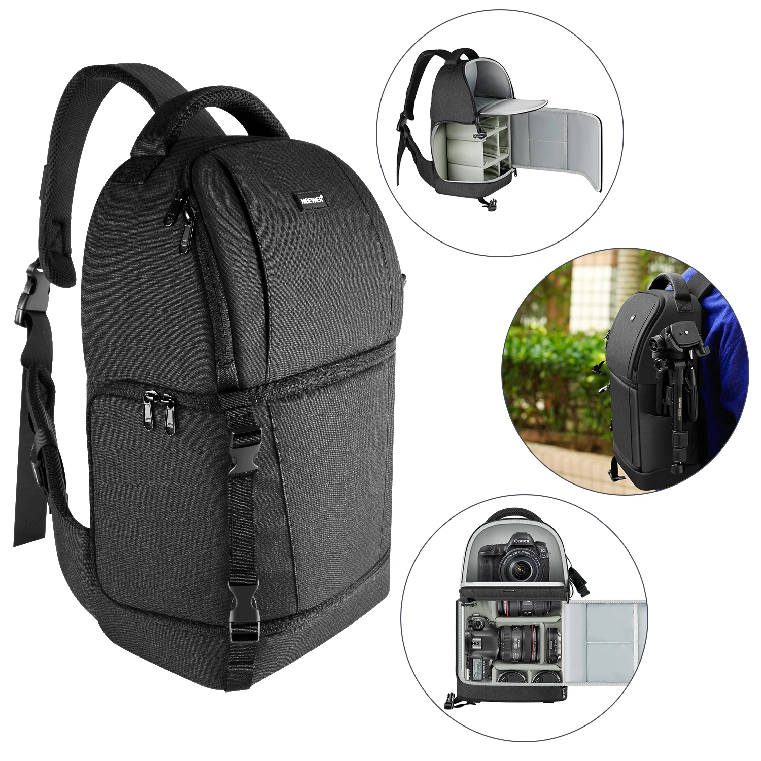 Neewer professional Camera DSLR Backpack Waterproof Outdoor Camera Case for Nikon Canon DSLR and lens Backpack Photography
Neewer professional Camera DSLR Backpack Waterproof Outdoor Camera Case for Nikon Canon DSLR and lens Backpack Photography
