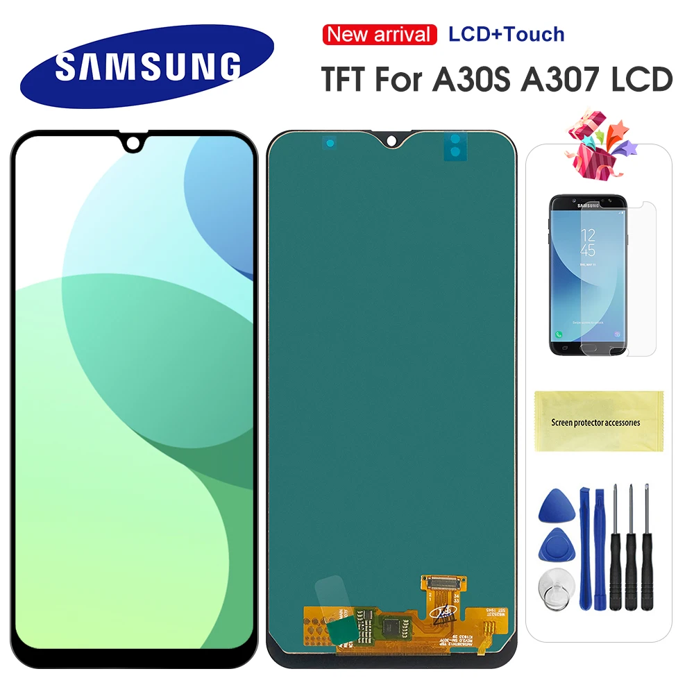 For Samsung Galaxy A30S LCD Touch Screen Digitizer Assembly Display For Samsung A30s A307F A307FN A307G A307YN display screen
For Samsung Galaxy A30S LCD Touch Screen Digitizer Assembly Display For Samsung A30s A307F A307FN A307G A307YN display screen