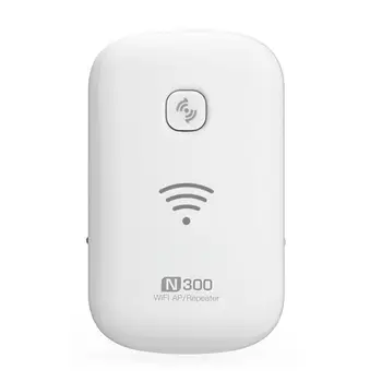 Wireless 300Mbps Range Extender Portable WIFI Repeater 1 RJ45 Port Networking Router WiFi Amplifier Network WIFI Extender
Wireless 300Mbps Range Extender Portable WIFI Repeater 1 RJ45 Port Networking Router WiFi Amplifier Network WIFI Extender
