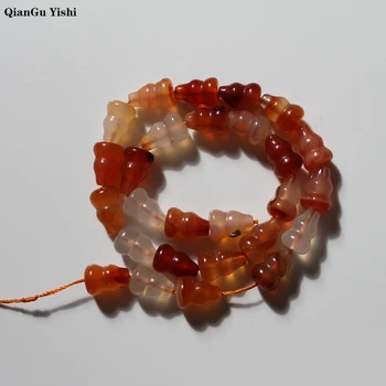 High recommend AAA+ Natural gourd chalcedony agate Stone Beads the middle hole For Jewelry Making DIY Bracelet L14mm-26PCS
High recommend AAA+ Natural gourd chalcedony agate Stone Beads the middle hole For Jewelry Making DIY Bracelet L14mm-26PCS