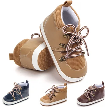 2020 Autumn Winter Infant Baby Boy Soft Sole PU Leather First Walkers Crib Shoes Newborn Baby Sports Shoes 0-18 Months
2020 Autumn Winter Infant Baby Boy Soft Sole PU Leather First Walkers Crib Shoes Newborn Baby Sports Shoes 0-18 Months