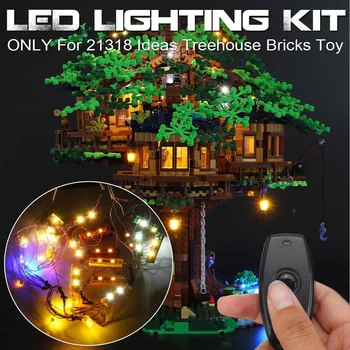LED Light Up Kit For Ideas Series Tree House Toys Lighting Set Compatile With 21318 Building Blocks
LED Light Up Kit For Ideas Series Tree House Toys Lighting Set Compatile With 21318 Building Blocks