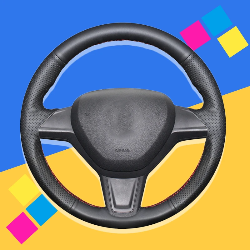 Auto Braid On The Steering Wheel Cover for Skoda Citigo 2013-2019 Fabia 2013-2019 Yeti DIY Car Interior Accessories Car-styling
Auto Braid On The Steering Wheel Cover for Skoda Citigo 2013-2019 Fabia 2013-2019 Yeti DIY Car Interior Accessories Car-styling