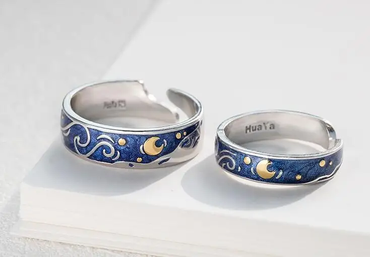 Charming star ring couple a pair of pure silver tail ring simple personality opening star ring for men and women
Charming star ring couple a pair of pure silver tail ring simple personality opening star ring for men and women