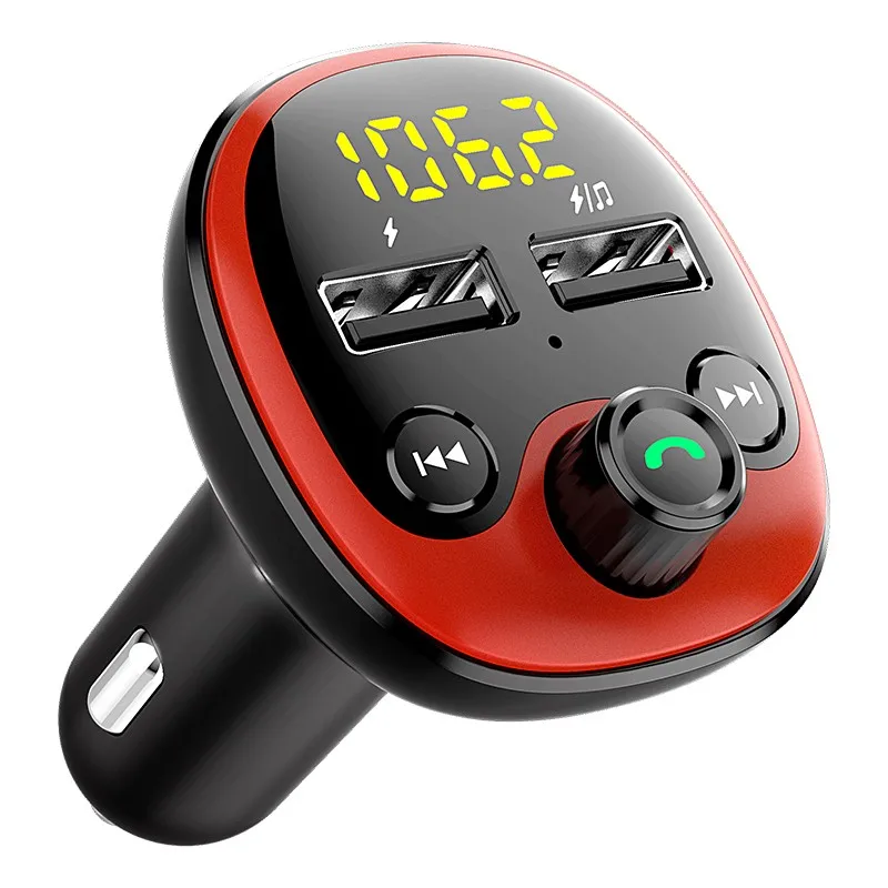 BT21 Car FM Transmitter Bluetooth MP3 Player Stereo AUX Dual USB Quick Charge Handsfree Calling TF Card U Disk Radio Modulator
BT21 Car FM Transmitter Bluetooth MP3 Player Stereo AUX Dual USB Quick Charge Handsfree Calling TF Card U Disk Radio Modulator