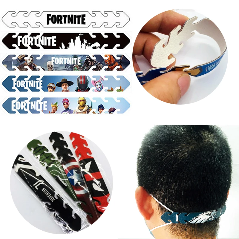 2020 Fortnite Adjustment Mask Size Protect Ears for Children Mask Strap Extender Anti-Tightening Leather Mask Decompression Belt
2020 Fortnite Adjustment Mask Size Protect Ears for Children Mask Strap Extender Anti-Tightening Leather Mask Decompression Belt