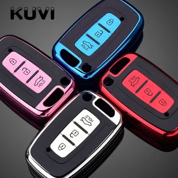 Soft TPU Car Key Cover Case For Hyundai Solaris HB20 Veloster SR IX35 Accent Elantra i30 For KIA RIO K2 K3 Sportage Accessories 
Soft TPU Car Key Cover Case For Hyundai Solaris HB20 Veloster SR IX35 Accent Elantra i30 For KIA RIO K2 K3 Sportage Accessories