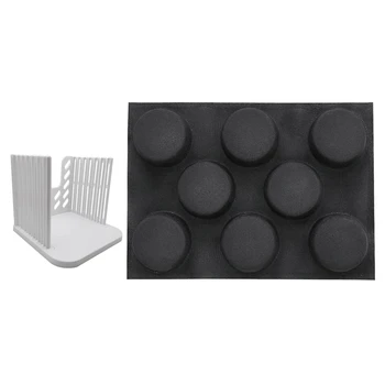 1Pcs Bread Slicer Toast Slicer & 1Pcs Silicone Hamburger Bread Forms 8 Cavities Baking Molds Non Stick Baking Sheets
1Pcs Bread Slicer Toast Slicer & 1Pcs Silicone Hamburger Bread Forms 8 Cavities Baking Molds Non Stick Baking Sheets