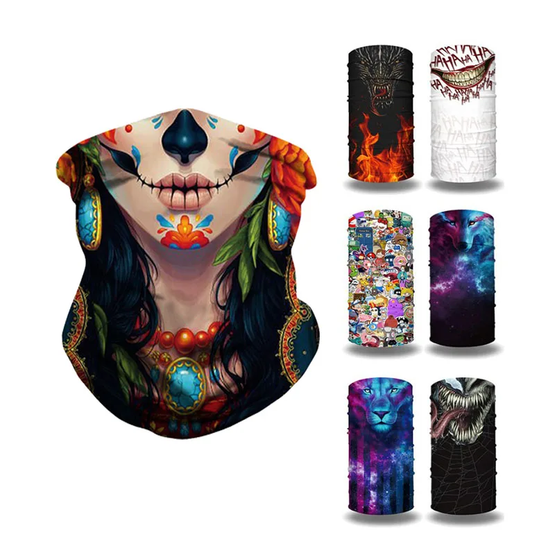 Seamless Magic Bandana Animal Headwear Summer Tube Balaclava Scarves Riding Hiking Breathable Sun Guard Headband Scarf
Seamless Magic Bandana Animal Headwear Summer Tube Balaclava Scarves Riding Hiking Breathable Sun Guard Headband Scarf