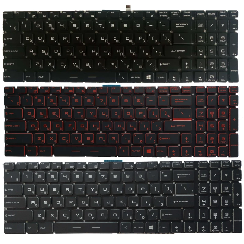 NEW Russian laptop keyboard For MSI GP62 GP72 GL62 LG72 GL72 GP62VR GP62MVR GP72MVR GL62M GL62MVR GL63 GL72M GL73 RU | Компьютеры и