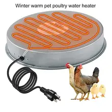 Drinker Heater Pad High Efficiency Durable EU US Plug Warming Water Heater Mat Poultry Water Heater Water Heater Mat
Drinker Heater Pad High Efficiency Durable EU US Plug Warming Water Heater Mat Poultry Water Heater Water Heater Mat