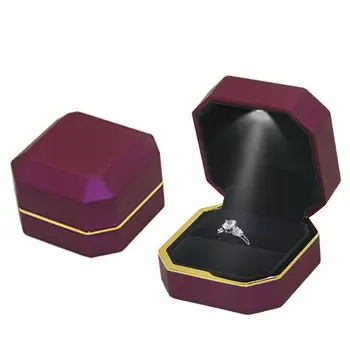 Octagonal LED Light Ring Jewelry Storage Box Organizer Valentine Day Gift Case Jewelry Storage Box Organizer Valentine Day Gift
Octagonal LED Light Ring Jewelry Storage Box Organizer Valentine Day Gift Case Jewelry Storage Box Organizer Valentine Day Gift