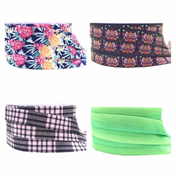 10Yards 16mm Gradient Lotus printed Grid fold over elastic Flower FOE Handmade Accessories DIY Hair tie Party Decor ribbon
10Yards 16mm Gradient Lotus printed Grid fold over elastic Flower FOE Handmade Accessories DIY Hair tie Party Decor ribbon