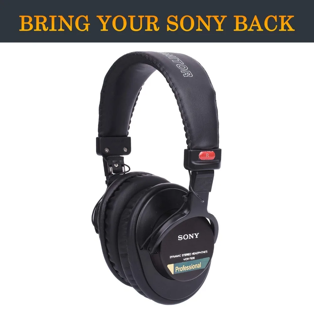 1 Pair Replacement Cushions Ear Pads For Sony MDR-7506 MDR-V6 MDR-V7 MDR-CD900ST MDR 7506 V6 V7 CD900ST Monitor Headphones 1 Pair Replacement Cushions Ear Pads For Sony MDR-7506 MDR-V6 MDR-V7 MDR-CD900ST MDR 7506 V6 V7 CD900ST Monitor Headphones