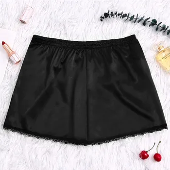 Sleep Bottoms Women Silk Satin Sexy Flowers Floral Lace Pajamas Home Pants Soft Safety Underwear Women Shorts Plus Size S-xxxl
Sleep Bottoms Women Silk Satin Sexy Flowers Floral Lace Pajamas Home Pants Soft Safety Underwear Women Shorts Plus Size S-xxxl