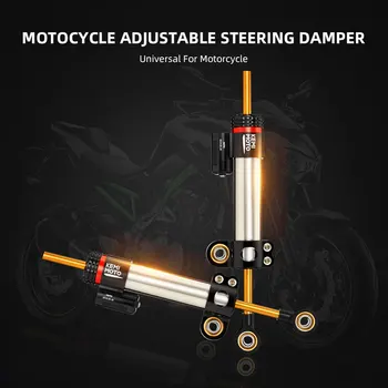 Universal Motorcycle Adjustable Steering Damper Stabilizer For Yamaha MT10 MT07 MT09 For BMW R1200GS For Honda DR200S For KTM
Universal Motorcycle Adjustable Steering Damper Stabilizer For Yamaha MT10 MT07 MT09 For BMW R1200GS For Honda DR200S For KTM