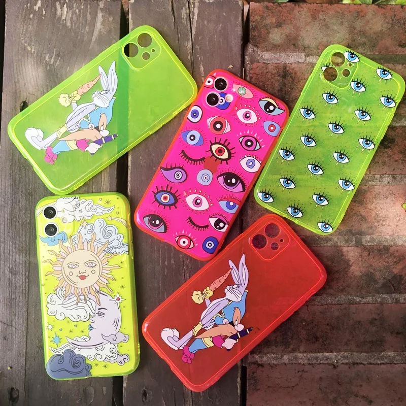 Mint Hybrid Cartoon Case For iPhone 11 Pro Max X XR XS Max 7 8 Plus SE2020 Soft Silicone Fluorescent Phone Cover Coque
Mint Hybrid Cartoon Case For iPhone 11 Pro Max X XR XS Max 7 8 Plus SE2020 Soft Silicone Fluorescent Phone Cover Coque