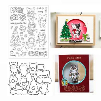 Metal Cutting Dies New 2020 and Clear Stamps Scrapbooking Paper Making Christmas Catmas Embossing Frames Card For Craft Set
Metal Cutting Dies New 2020 and Clear Stamps Scrapbooking Paper Making Christmas Catmas Embossing Frames Card For Craft Set