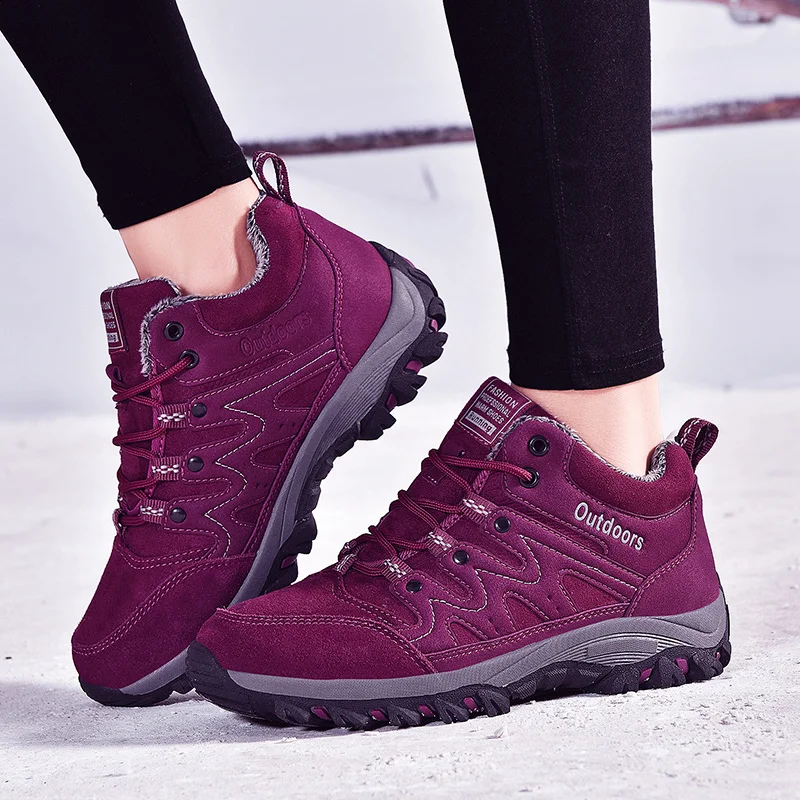 2019 New Couples Hiking Shoes Warm Trekking Sneakers For Women Wearable Men Sneakers Winter Outdoor Mountain Climbing Shoes
2019 New Couples Hiking Shoes Warm Trekking Sneakers For Women Wearable Men Sneakers Winter Outdoor Mountain Climbing Shoes