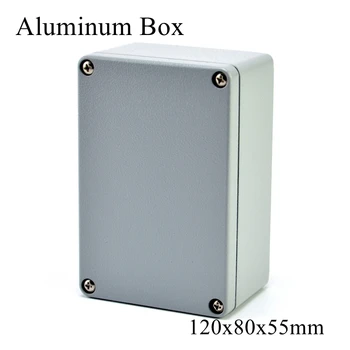 

FA2-1 120x80x55mm IP65 Waterproof Aluminum Junction Box Electronic Terminal Sealed Diecast Metal Enclosure Case Connector